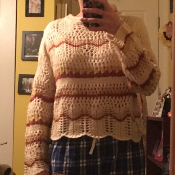 Alya Sweaters - Alya Comfy Striped Sweater